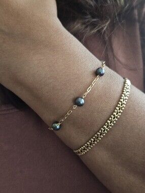 Fresh Water Pearl Gold Filled Bracelet